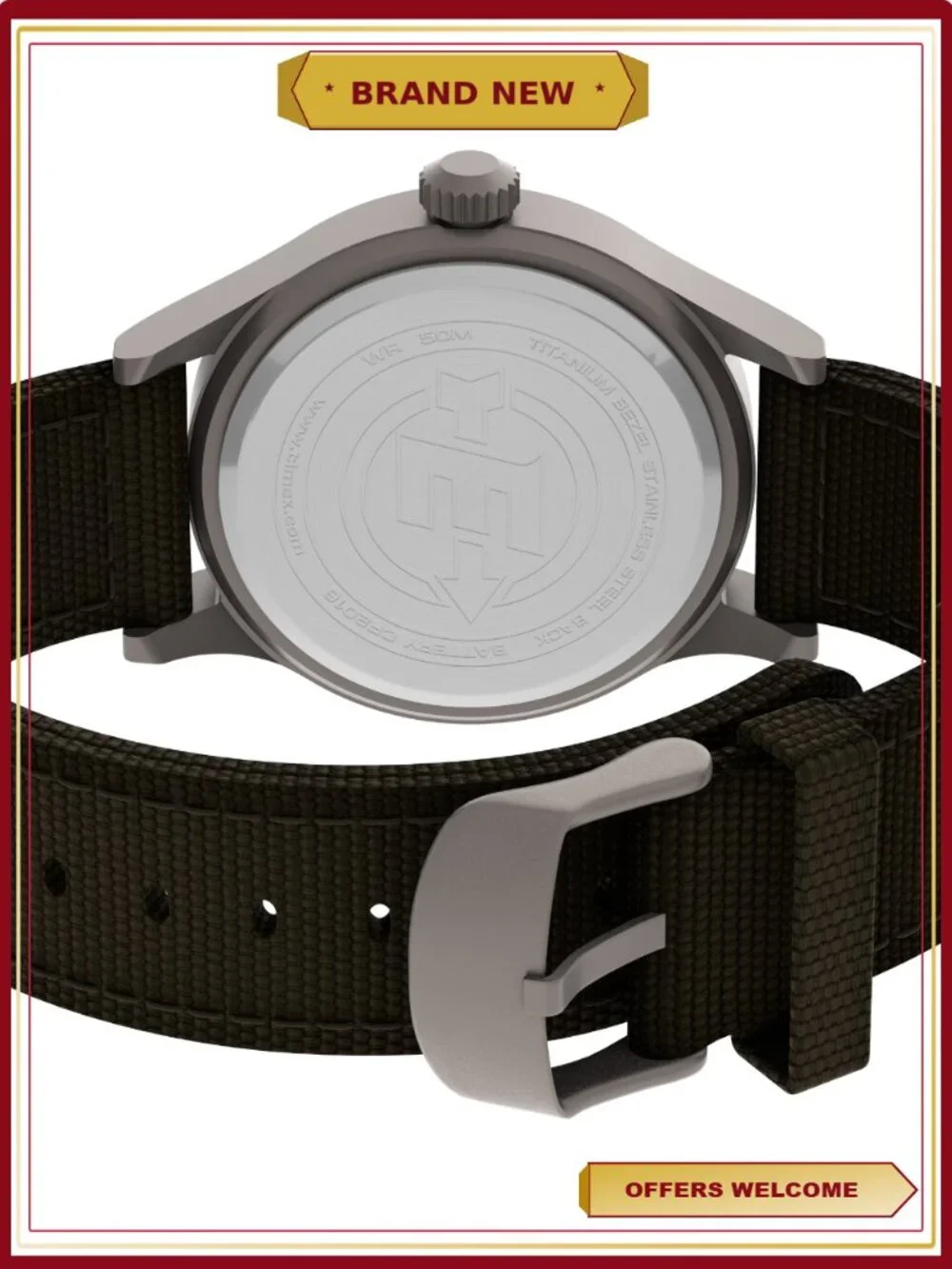 Timex Expedition Men's Tactical Field Watch Green Fabric Strap 40mm